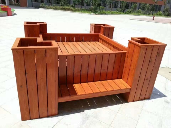 淄博木塑花箱