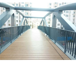 淄博天桥通道木塑地板